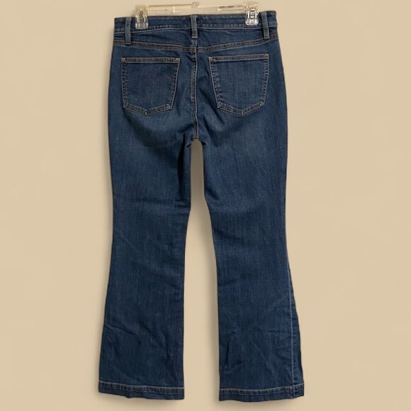 Talbots Flawless 5 Pocket Flare Jeans Size 6 - Picture 2 of 7